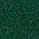 Miyuki Delica DB0776 Green Size 11 Tr Semi Frosted Dyed Emerald Bead 5g