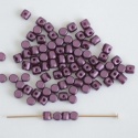 Minos Purple Alabaster Pastel Bordeaux 02010-25032 Czech Glass Bead x 5g