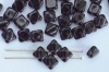 Silky Purple Dark Amethyst 20080 Czech Glass Beads x 10g