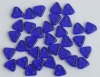 Triangle Blue Cobalt 30090 Czech Beads x 10g