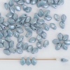 Gekko Blue Chalk Baby Blue 03000-14464 Czech Glass Bead x 5g