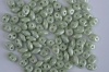 Superduo Green Chalk Light Green Shimmer Miniduo 03000-14457 Czech Beads x 10g