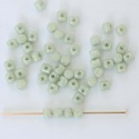 Minos Green Chalk Green Lt Shimmer  03000-14457 Czech Glass Bead x 5g