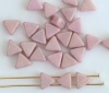 Kheops Pink Chalk Lila Shimmer 03000-14494 Czech Glass Beads x 10g