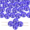 Candy Round Blue 8 mm Cobalt 30090 Czech Glass Bead x 25