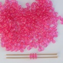 Super8 Pink Crystal Fuchsia 00030-10008 Czech Glass Bead x 5g