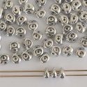 Es-o Silver Crystal Labrador Full 00030-27000 Czech Glass Bead x 5g