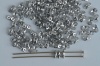Super8 Silver Crystal Labrador 00030-27001 Czech Glass Bead x 5g