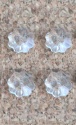 Swarovski  Margarita Flower Clear Crystal 6mm 8mm 10mm 12mm