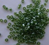 Miyuki Delica DB1227 Green Size 11 Transparent Olive Lustre Bead 5g