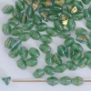 Pinch Green 5 mm Emerald Iris Lustre 50720-14400 Czech Glass Beads x 10g