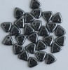 Triangle Grey Hematite 23980-14400 Czech Beads x 10g