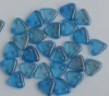 Triangle Blue Halo Azurite 00030-29266 Czech Beads x 10g