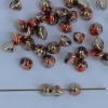 Button Beads Gold Crystal California Gold Rush 00030-98542 Czech Glass x 25