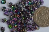 Superduo Purple Crystal Magic Purple Miniduo 00030-95500 Czech Bead x 10g