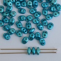 Superduo Blue Jet Metalust Turquoise 23980-24206 Czech Beads x 10g