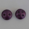 Lentil 2 4 Hole Quadralentil 6mm Purple Pastel Bordeaux 02010-25032 Cz Bead x50