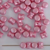 Diablo Pink Alabaster Pastel Pink 02010-25008 Czech Glass Bead x 10g