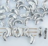 Arcos Silver Crystal Labrador Full 00030-27000 Czech Glass Bead x 5g