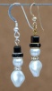 Kit Swarovski Snowman Earring Pearl Twist Beads