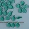 Pip Green Emerald Transparent 50710 Czech Glass Bead x 25