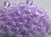Swarovski Triangular Facets 5025 Purple Violet 4mm Oval Beads x 4